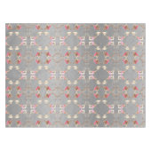 16周年記念結婚のキャンドル&スタチスフラワー テーブルクロス (正面(横))