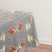 16周年記念結婚のキャンドル&スタチスフラワー テーブルクロス (インサイチュ)