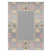 16周年記念結婚のキャンドル&スタチスフラワー テーブルクロス (正面)