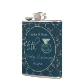 16周年記念結婚のペリドット・シルブリィ フラスク (左)