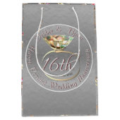 16周年記念結婚ワックス、ステッティ、ペリドット ミディアムペーパーバッグ (正面)