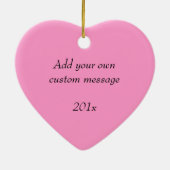 16周年記念結婚写真 セラミックオーナメント (裏面)