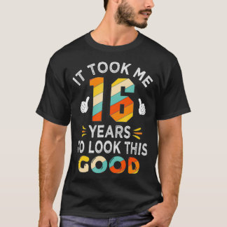 16回目の誕生日プレゼントに16年16年  Tシャツ