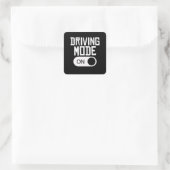 16年間の新しいドライバライセンスでの運転モード スクエアシール (バッグ)