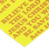 16時31分の聖句。 ショートテーブルランナー (コーナー)