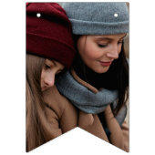 16枚の写真でお祝いをカスタマイズ バンティングフラッグ (第3の旗)