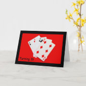 16歳になるなんて大変だ！ カード (黄色い花)