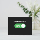 16歳のドライバーの運転モード ポストカード (スタンド正面)
