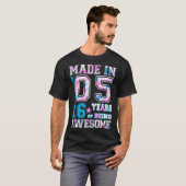 16歳の女の子ギフト16誕生日ギフト生まれ Tシャツ (正面フル)