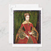 16歳の女性のポートレート ポストカード (正面/裏面)