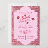 16歳の甘いキス 招待状 (正面)