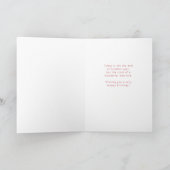 16歳の誕生日おめでとう - モダンな写真コラージュのグリーティングカード（赤） カード (内部)