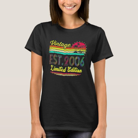 16歳の誕生日おめでとう ヴィンテージ 2006 Tシャツ (正面)