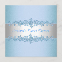 16歳の誕生日おめでとう Pretty Blue Roses 誕生日パーティー