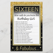 16歳の誕生日の女の子を知ってるか (正面)