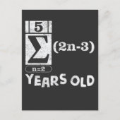 16歳の誕生日ギフト 数学好き 16才 ポストカード (正面)