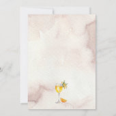 16歳の誕生日ドリンクパーティー招待状 招待状 (裏面)