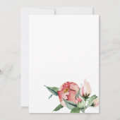 16歳の誕生日パーティー招待状 招待状 (裏面)