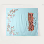 16歳の誕生日パーティー 背景 ゴールド フォトブース タペストリー (正面(横))