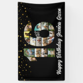 16歳の誕生日フォトコラージュハッピーバースデーイベント 横断幕 (縦)