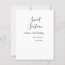 16歳の誕生日ブランチ　16歳の誕生日名