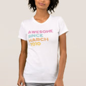 16歳の誕生日プレゼント オリジナルTシャツ Tシャツ (正面)