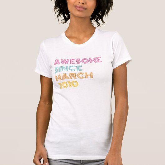 16歳の誕生日プレゼント オリジナルTシャツ Tシャツ (正面)