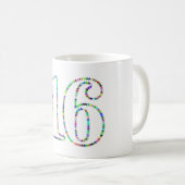 16歳の誕生日マグカップ コーヒーマグカップ (正面右)