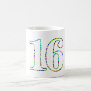 16歳の誕生日マグカップ コーヒーマグカップ