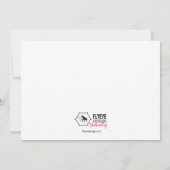 16歳の誕生日 ジョージア州免許証招待状 招待状 (裏面)