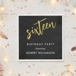 16歳の誕生日 スタンダードランチョンナプキン