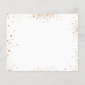 16歳の誕生日 ホワイトゴールドの予算 おめでとうございます チラシ (裏面)