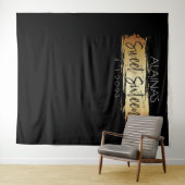 16歳の誕生日 金色 フォトブース パーティー 背景 タペストリー (インサイチュ(横))