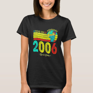 16歳の誕生日 2006年2月生まれ 2006年以来の伝説 16歳 Tシャツ