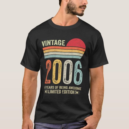 16歳ギフトヴィンテージ2006限定版16T Tシャツ (正面)