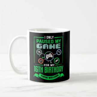 16歳ゲーマー誕生日ギフト16日ギフトボーイ コーヒーマグカップ