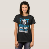 16歳スキューバダイバースノーケルスキューバダイビング16th tシャツ (正面フル)