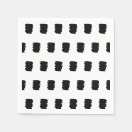 16歳モダンの誕生日パーティーのナプキンスの模様 スタンダードカクテルナプキン