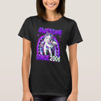 16歳ユニコーン フロッシング 16歳の誕生日 女子 Tシャツ