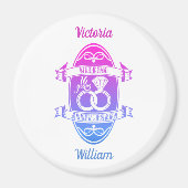 16歳結婚16周年 マグネット (正面)