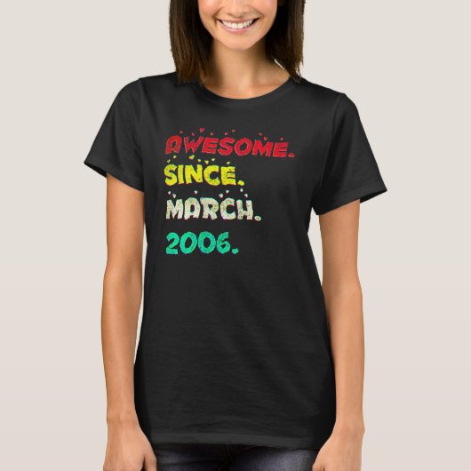 16歳 2006年3月 5 Tシャツ (正面)