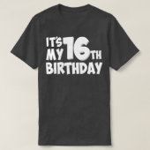 16歳 Tシャツ (デザイン正面)