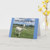 16番目の信じ誕生日で祝きない カード (黄色い花)