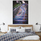 16番街タイル張りステップ#3キャンバス キャンバスプリント (インサイチュ (寝室))