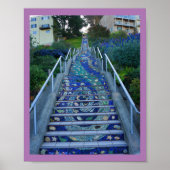 16番街タイル張りステップ#5-2ポスター ポスター (正面)