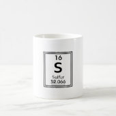 16硫黄 コーヒーマグカップ (中央)