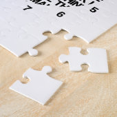 16考え進数(クロックテンプレートギークユーモア) ジグソーパズル (側面)