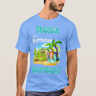 16誕生日のかわいい人魚ナナ Tシャツ