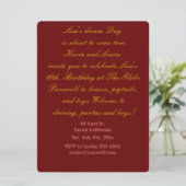 16誕生日の招待。 招待状 (スタンド正面)