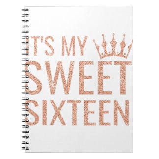 16誕生日ギフト10代のSweet sixteen16私のS ノートブック